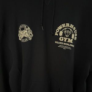 Darc Sport Powerhouse Gym Collab Black XL Hoodie